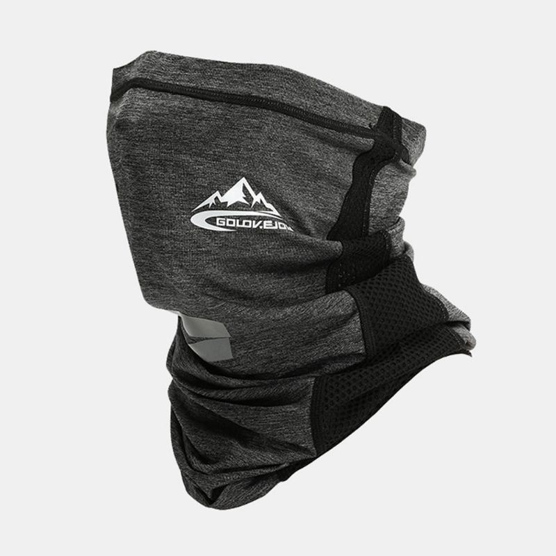 Unisex Ice Silk Solcreme Riding Bandana Balaclava Hals Gaiter Neck Tube Uv-resistent Hurtigttørrende Letvægtsmaterialer Cykling Til Voksne