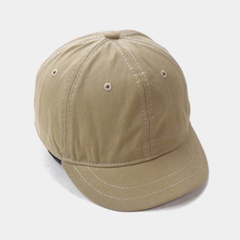 Unisex Kortærmet Casual Kasket Vintage Wild Baseball Kasket