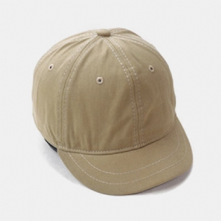 Unisex Kortærmet Casual Kasket Vintage Wild Baseball Kasket