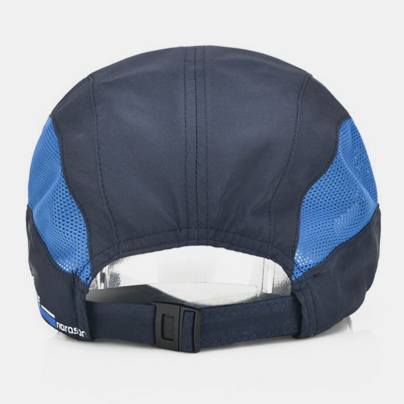 Unisex Mesh Hurtigtørrende Ensfarvet Rejsesolsejl Åndbar Baseballhat