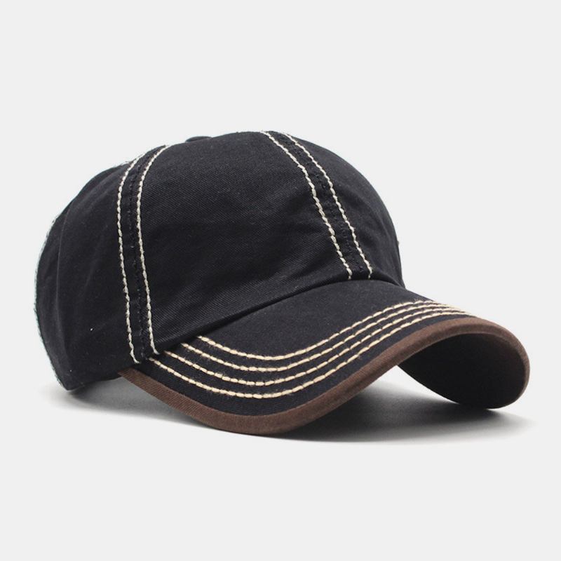 Unisex Metalbådanker Baseballhatte Brevbroderi Udendørs Solcreme Ivy Kasket Stretch Fit Cap