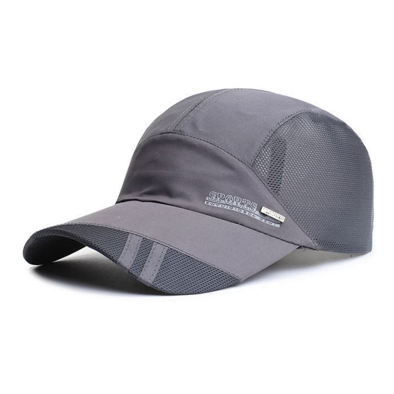 Unisex Polyester Casual Udendørs Bjergbestigning Åndbar Justerbar Hurtigtørrende Solsejl Baseballhatte