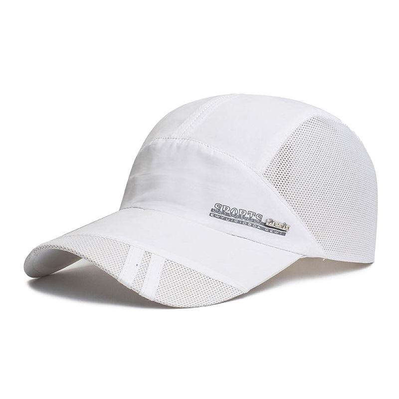 Unisex Polyester Casual Udendørs Bjergbestigning Åndbar Justerbar Hurtigtørrende Solsejl Baseballhatte