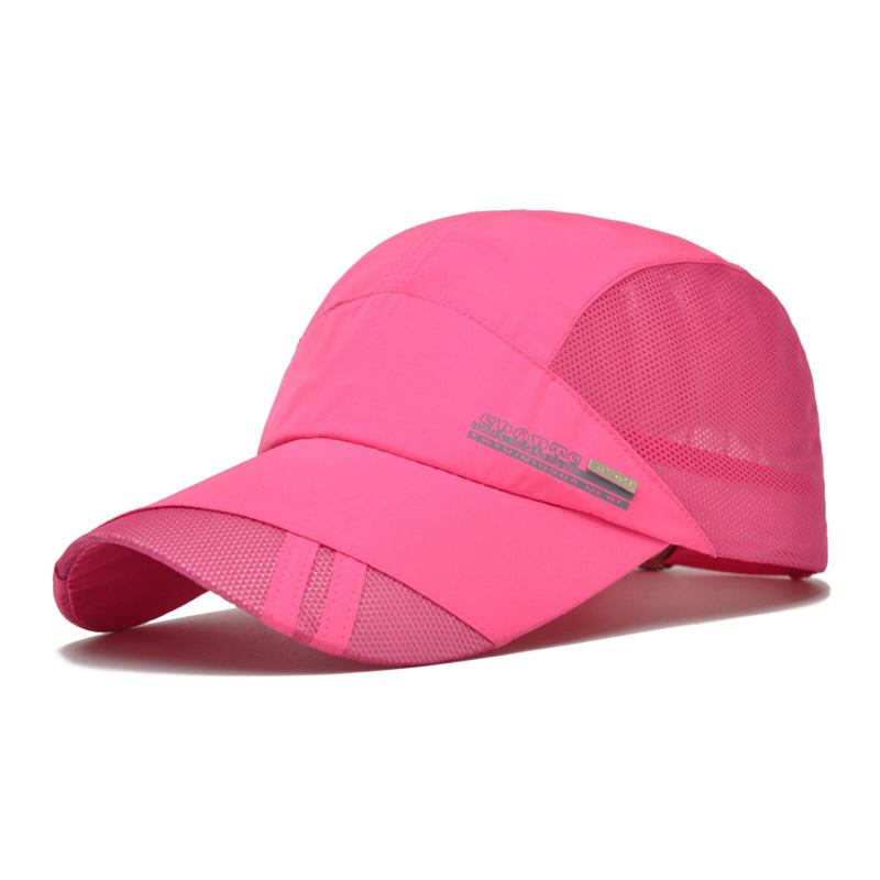 Unisex Polyester Casual Udendørs Bjergbestigning Åndbar Justerbar Hurtigtørrende Solsejl Baseballhatte