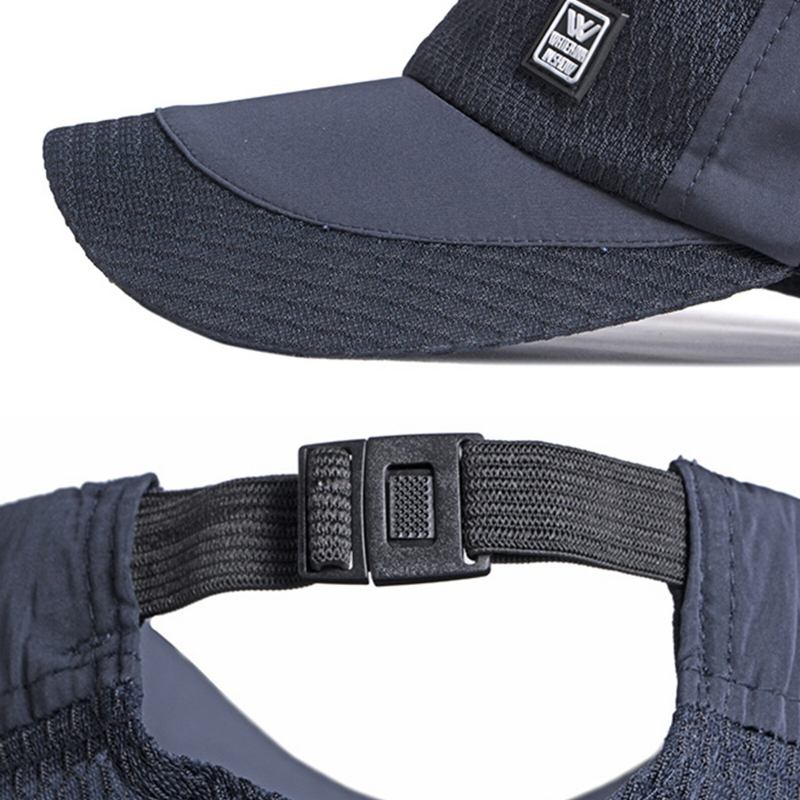 Unisex Polyester Casual Udendørs Fiskeri Åndbar Justerbar Hurtigtørrende Solsejl Baseballhatte