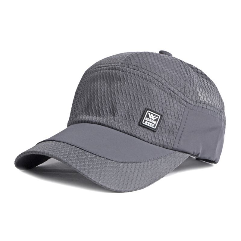 Unisex Polyester Casual Udendørs Fiskeri Åndbar Justerbar Hurtigtørrende Solsejl Baseballhatte