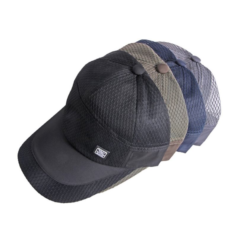 Unisex Polyester Casual Udendørs Fiskeri Åndbar Justerbar Hurtigtørrende Solsejl Baseballhatte