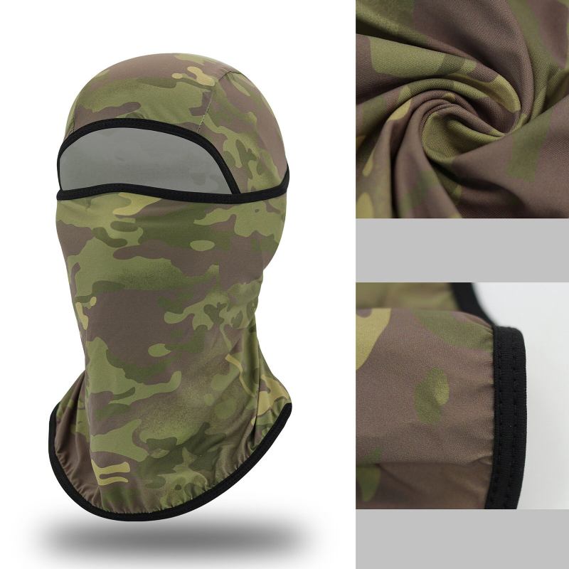 Unisex Polyester Nylon Casual Udendørs Ridning Åndbar Vindtæt Solskærm Halsskærm Ansigtsmaske Beanie Hatte