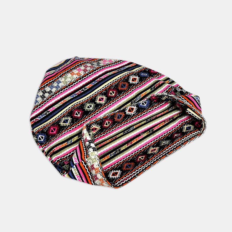 Vinter Bomuld Multi-purpose Blomsterprint Casual Beanie