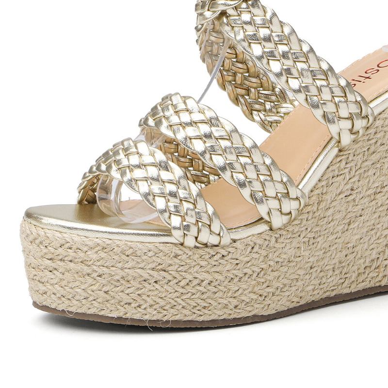 Dame Fletrem Espadrille Slingback Platform Sandaler