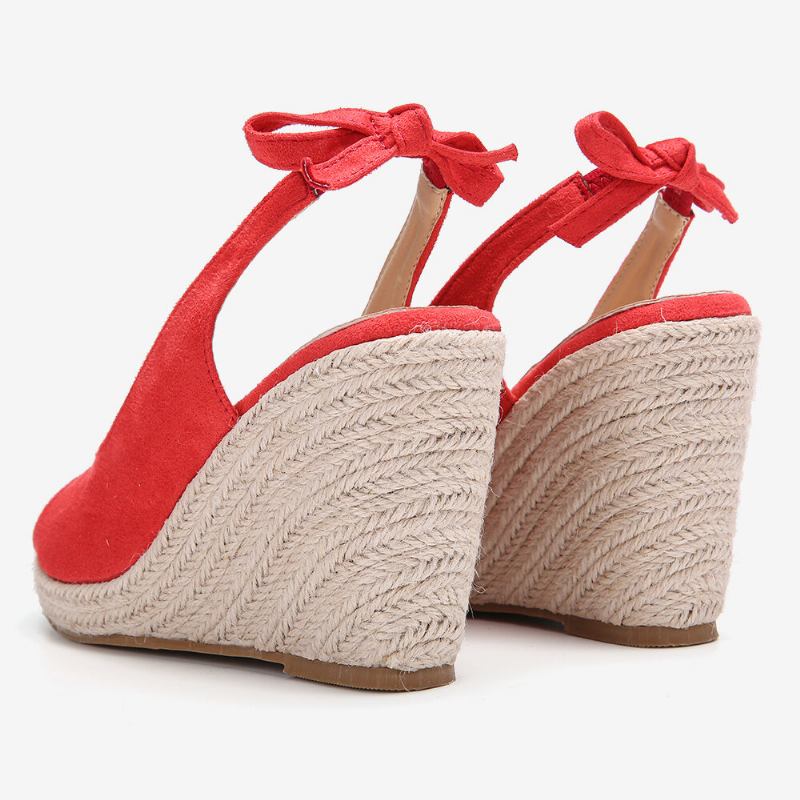 Kvinder Comfy Åndbar Slingback Casual Wedges Sandaler