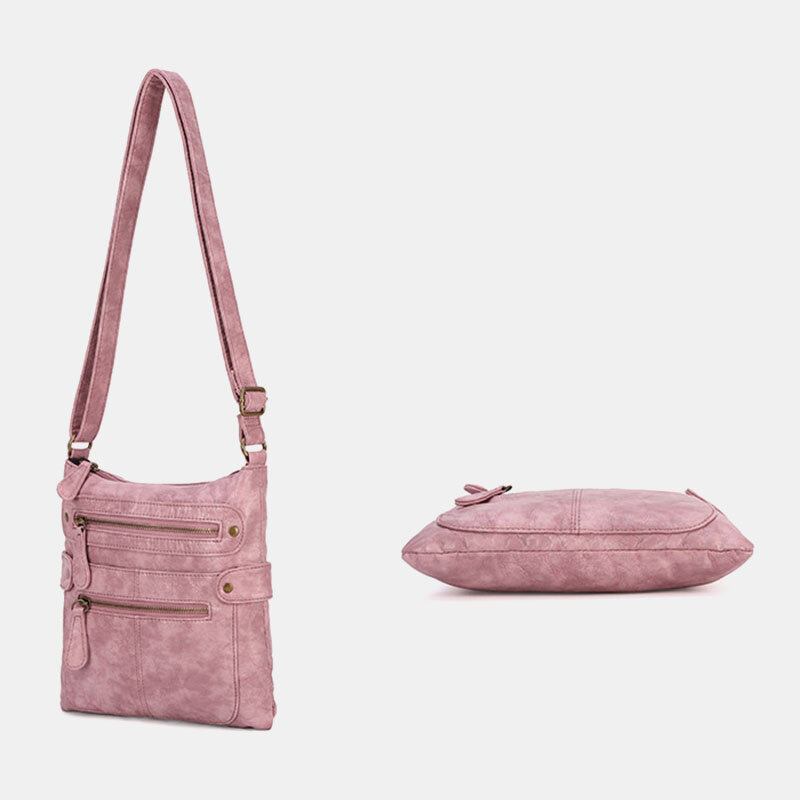 Dame Vandtæt Multi-pocket Anti-tyveri Crossbody Taske Skuldertaske