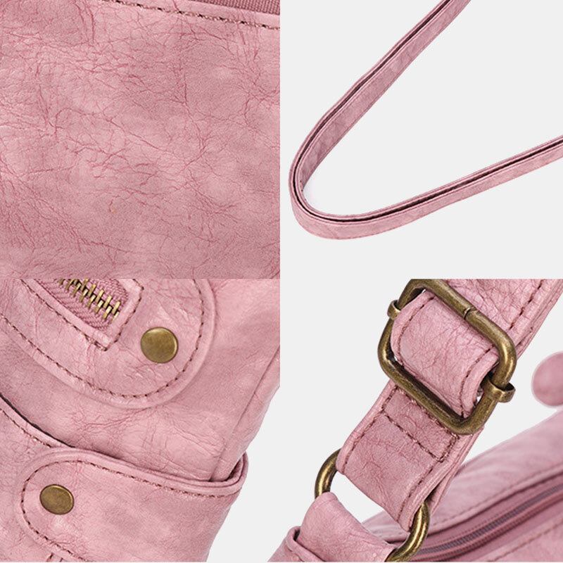 Dame Vandtæt Multi-pocket Anti-tyveri Crossbody Taske Skuldertaske