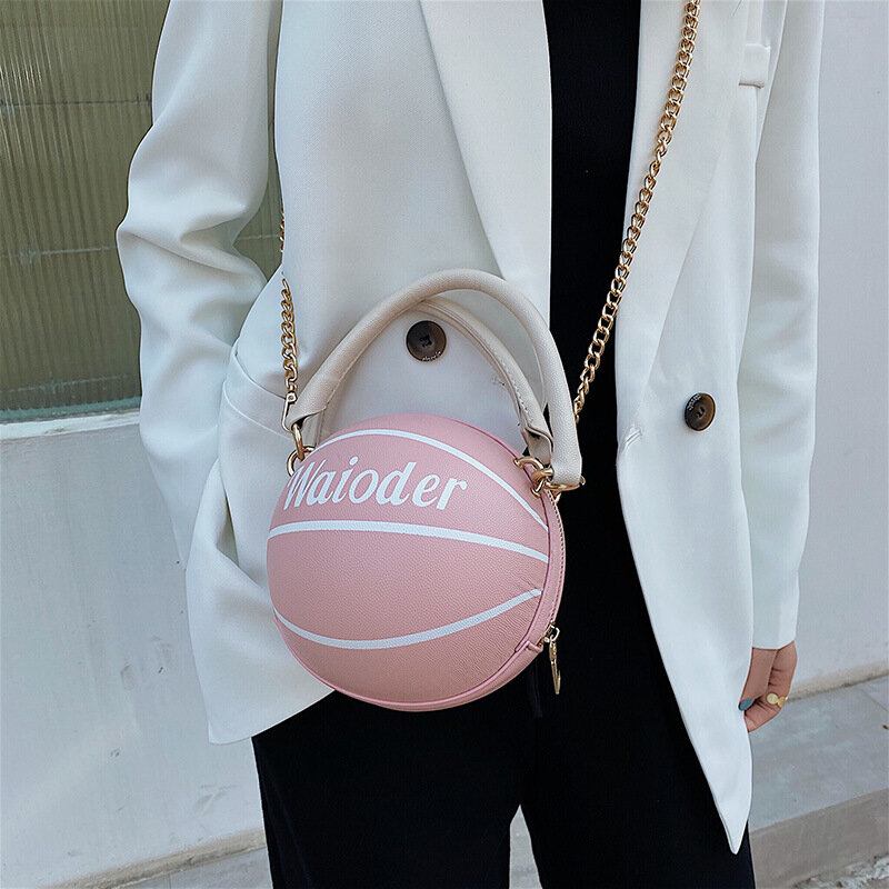 Damemode Basketball Fodboldkæder Casual Håndtaske Crossbody Taske