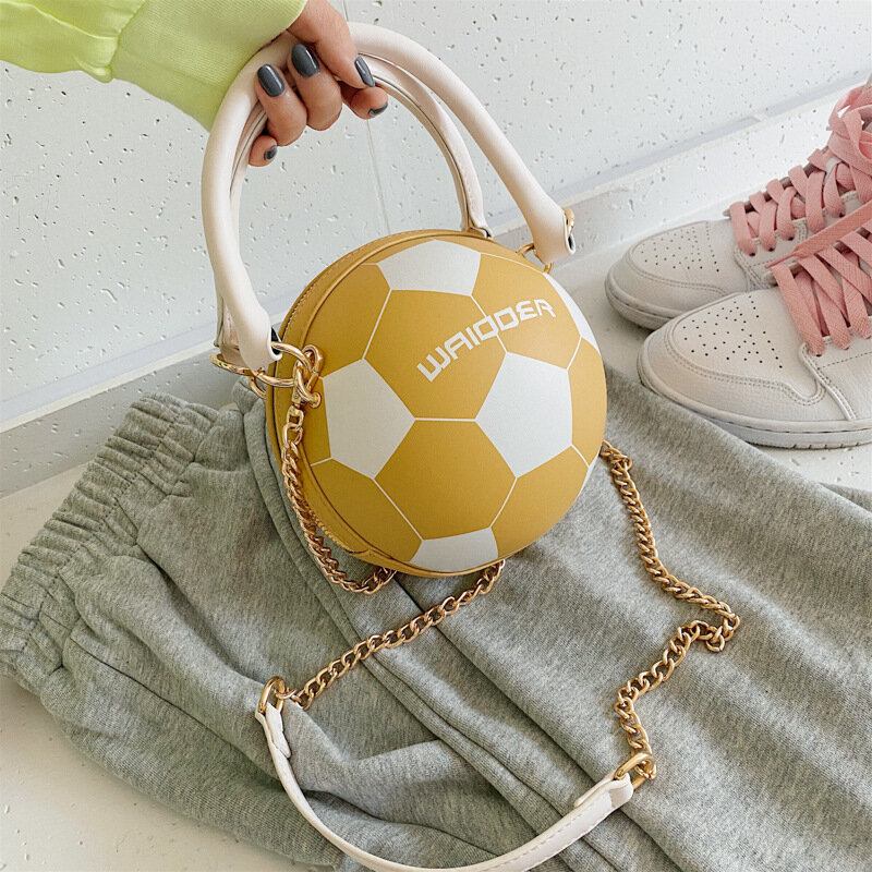 Damemode Basketball Fodboldkæder Casual Håndtaske Crossbody Taske