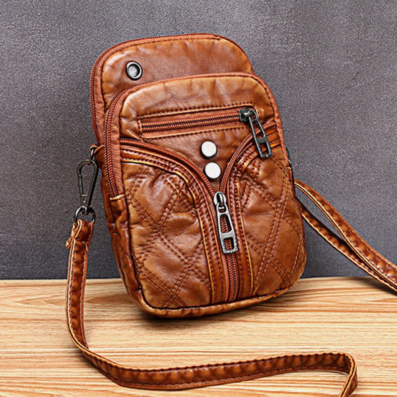 Damemode Mini Skuldertaske Crossbody Taske Casual Telefontaske