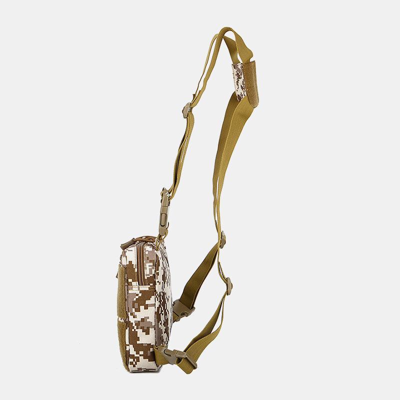 Herrevest Tactical Brysttaske Casual Crossbody Taske