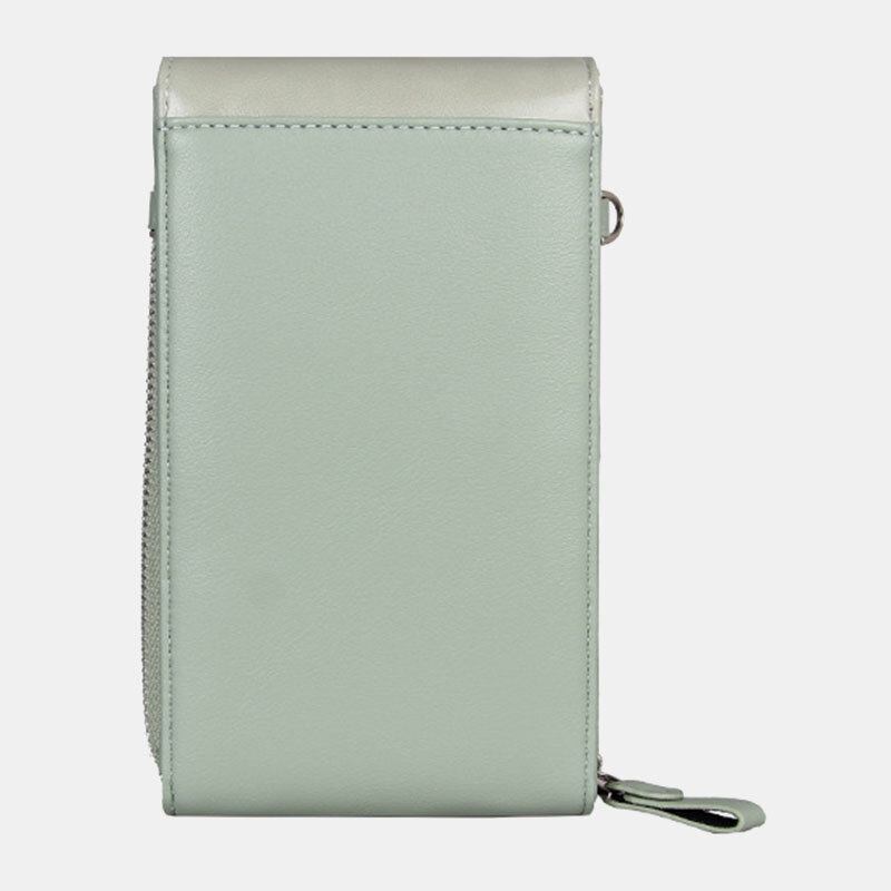 Kvinder 8 Kortpladser Telefontaske Solid Crossbody-taske Skuldertaske