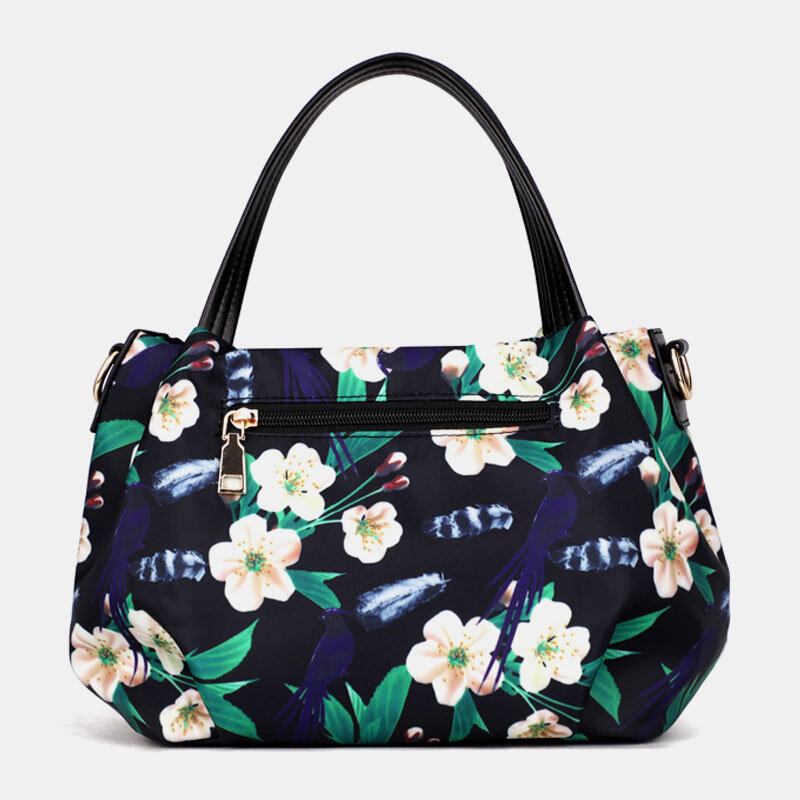 Kvinder Mode Flower Håndtaske Printet Crossbody Taske