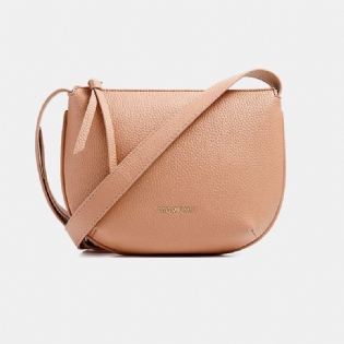 Kvinder Solid Pu Crossbody-taske Armhuletaske