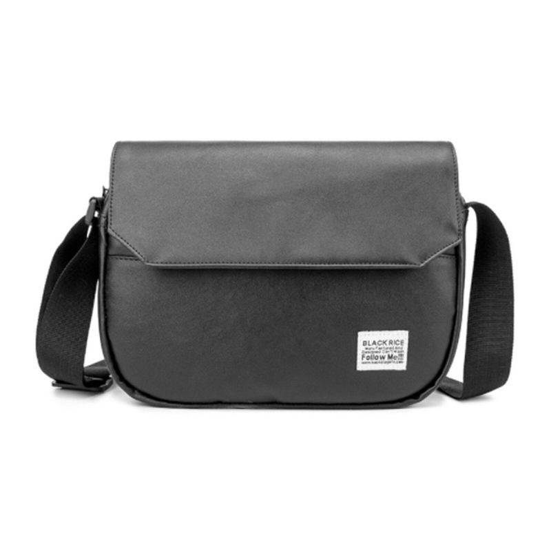 Mænd Kunstlæder Vintage Vandtæt Crossbody Taske Cover Mobiltelefon Pocket Messenger Bag