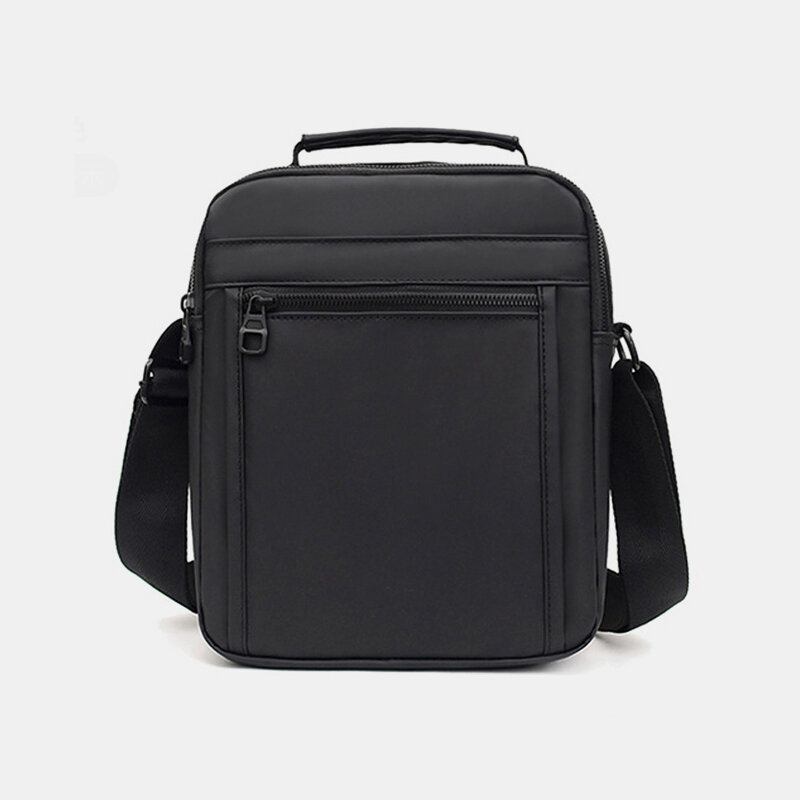 Mænd Nylon Letvægts Casual Udendørs Rejser Multi-bære Skuldertaske Crossbody Taske