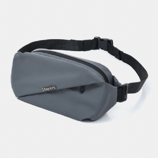 Mænd Nylon Multi-bære Vandtæt Udendørs Crossbody Taske Brysttaske Sling Bag