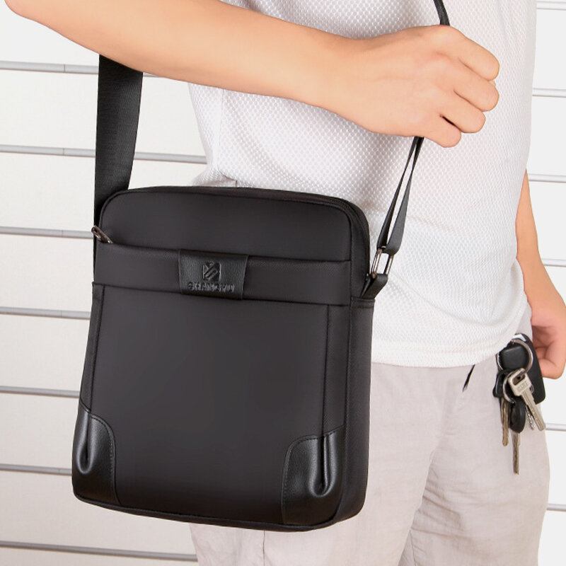 Mænd Oxford Stor Kapacitet Business Casual Crossbody Taske Skuldertaske