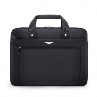 Mænd Oxfords Cloth Casual Briefcase Med Stor Kapacitet Cabriolet Rem Med Håndtag 16 Tommer Bærbar Taske