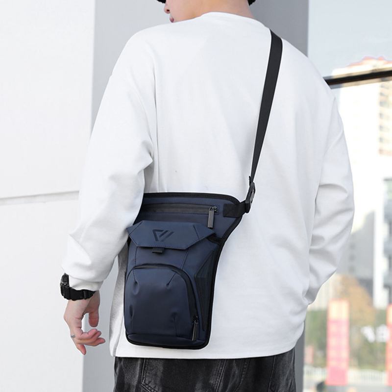 Mænd Oxfords Stof Sport Letvægts Bæltetaske Cabriolet Rem Vandtæt Mode Crossbody Taske