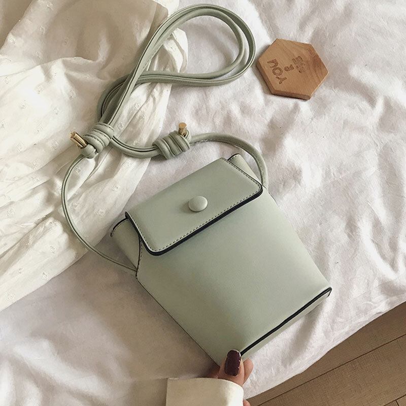 Solid 6.3 Tommer Telefontaske Crossbody Taske Til Kvinder