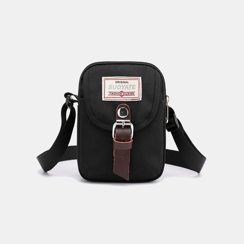 Unisex Nylon Mini Nem At Bære Casual Skuldertaske Cross Body Taske