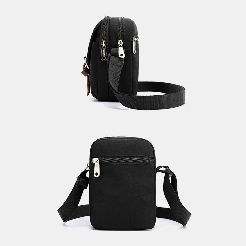 Unisex Nylon Mini Nem At Bære Casual Skuldertaske Cross Body Taske