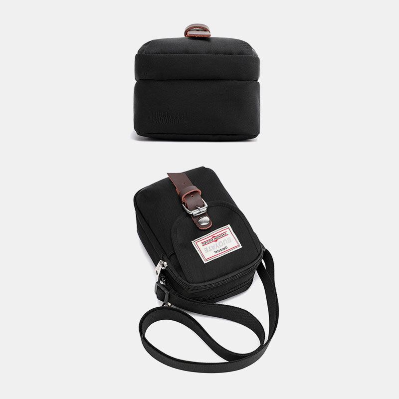 Unisex Nylon Mini Nem At Bære Casual Skuldertaske Cross Body Taske