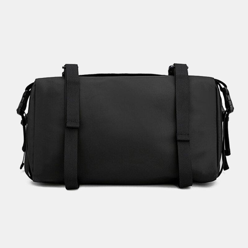 Unisex Stor Kapacitet Ryg Anti-tyveri Lomme Crossbody Tasker Minimalistisk Spænde Nylon Messenger Taske Skuldertaske