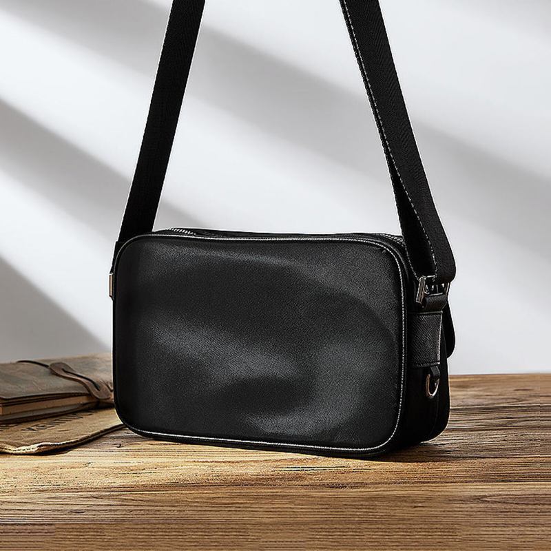 Unisexual Oxfords Cloth Casual Messenger-taske Med Stor Kapacitet Holdbar Justerbar Rem Crossbody-taske