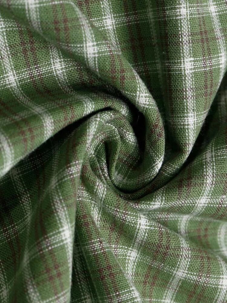 Plaid Print Side Split Lynlås Mode Vilde Mini Nederdele