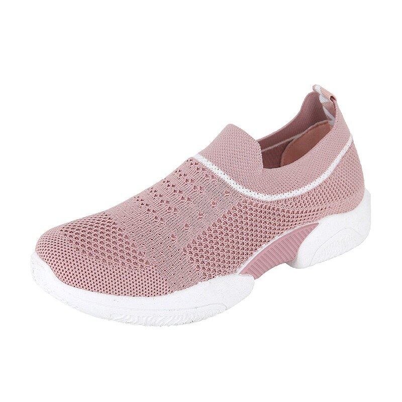 Dame Åndbare Sneakers Walking Slip On Sportssko