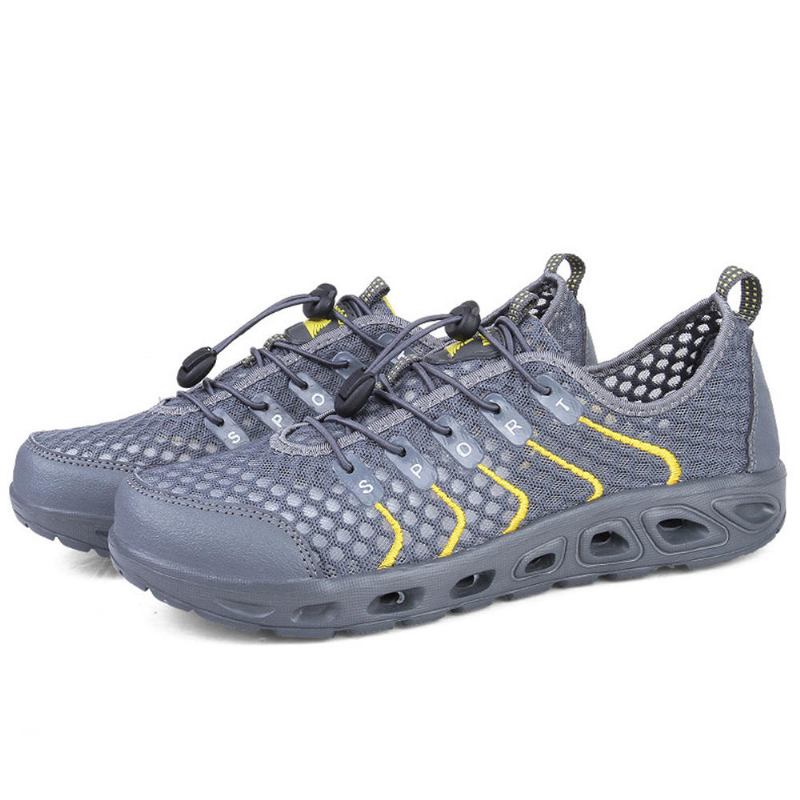 Dame Mesh Åndbar Vandreture Tørring Flade Athletic Sneakers