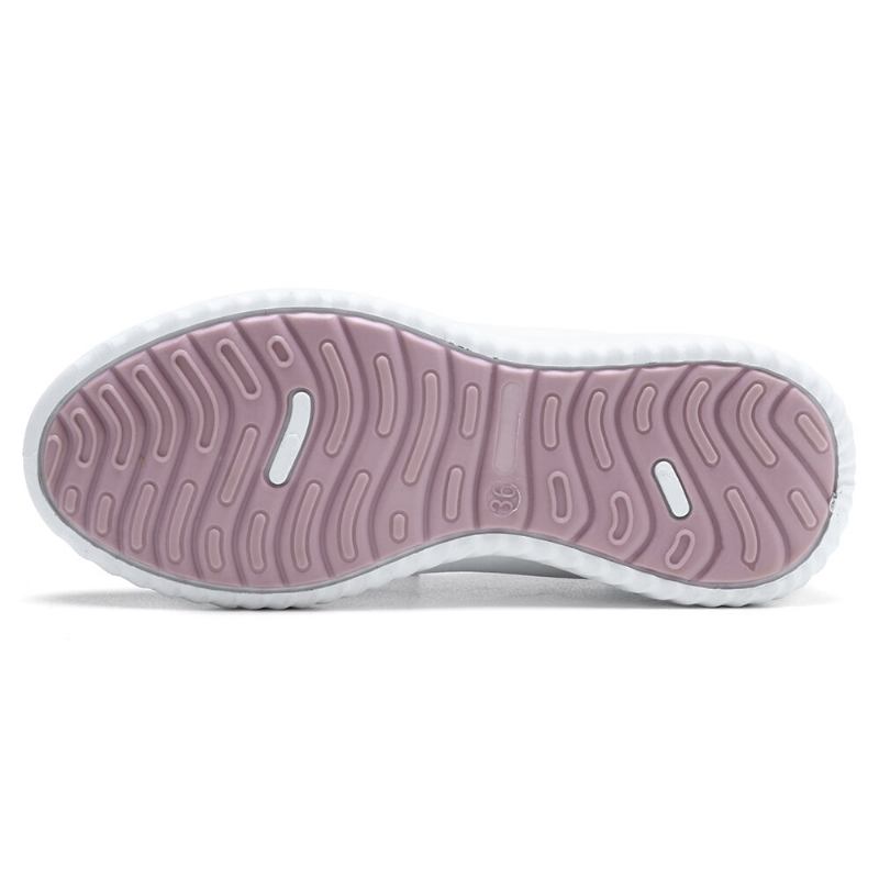 Damer Mesh Åndbar Let Slip On Lazy Casual Flade Walking Sko