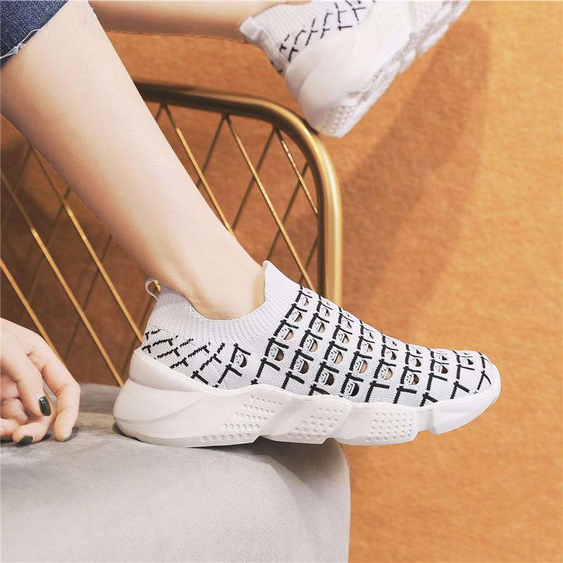 Kvinder Casual Fashion Hollow Out Color Patchwork Behagelige Sneakers