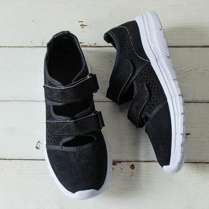 Kvinder Casual Mesh Åndbar Krogløkke Sneakers