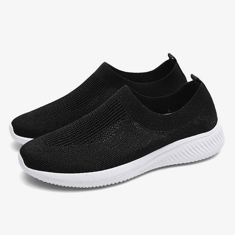 Kvinder Casual Non-slip Kintted Komfortable Soft Hole Sneakers