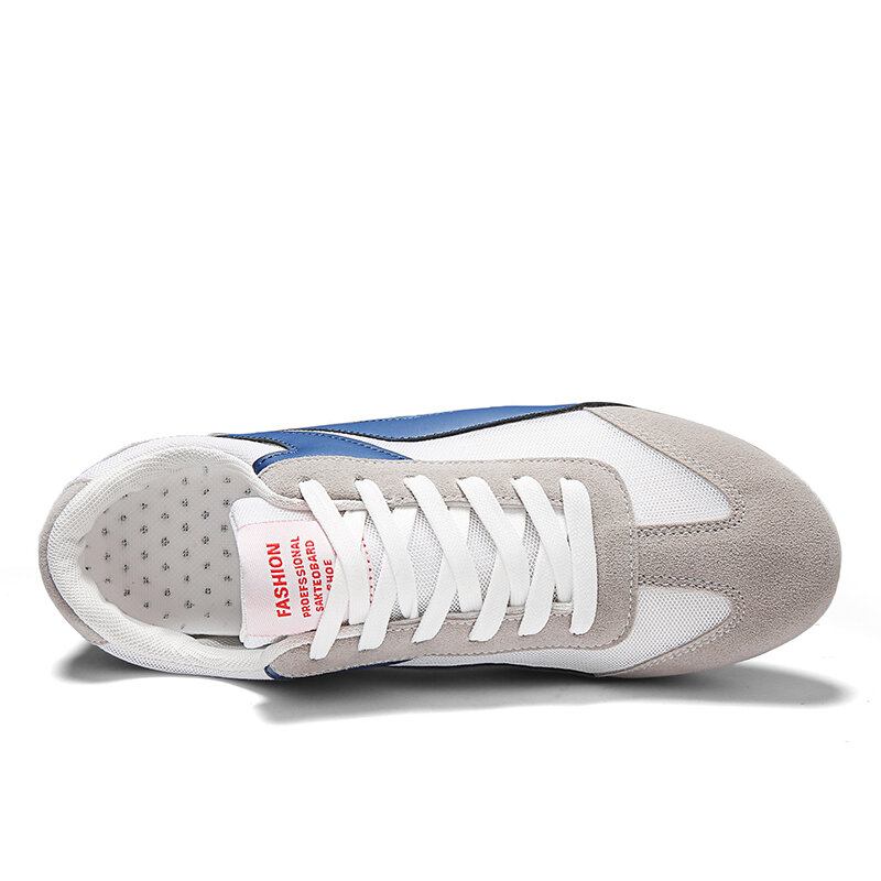 Mænd Stil Casual Splejsning Mesh Åndbar Snøre Sneakers