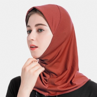 Hijab-tørklæde Damer Massiv Krystalhamp