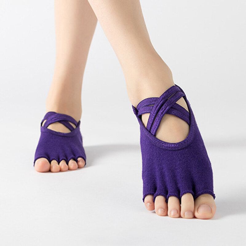 Dame Terry Yoga Socks Five Finger Sokker