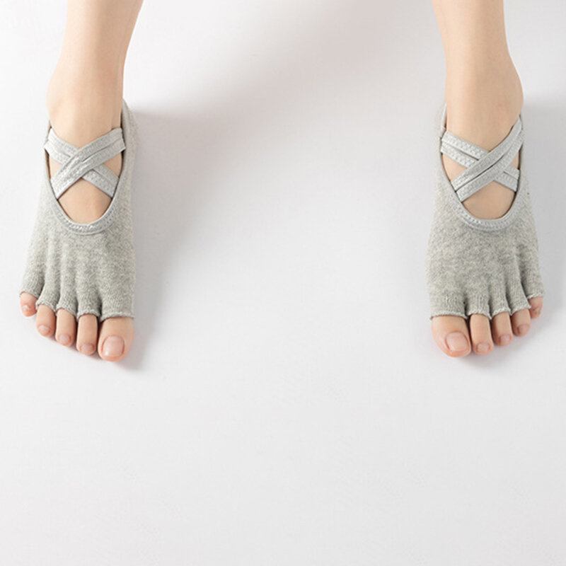 Dame Terry Yoga Socks Five Finger Sokker