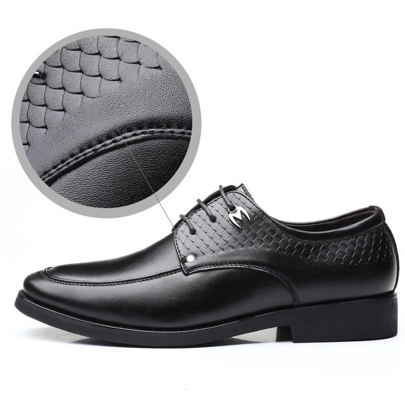 Formel Sko Casual Mønster Slip On Bløde Business Oxfords