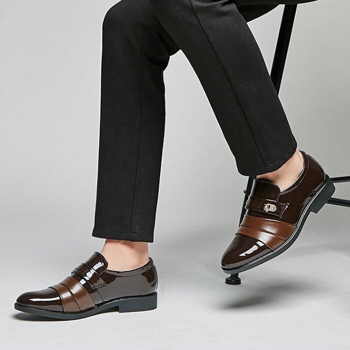 Mænd Letvægts Casual Daily Business Office Læder Oxfords