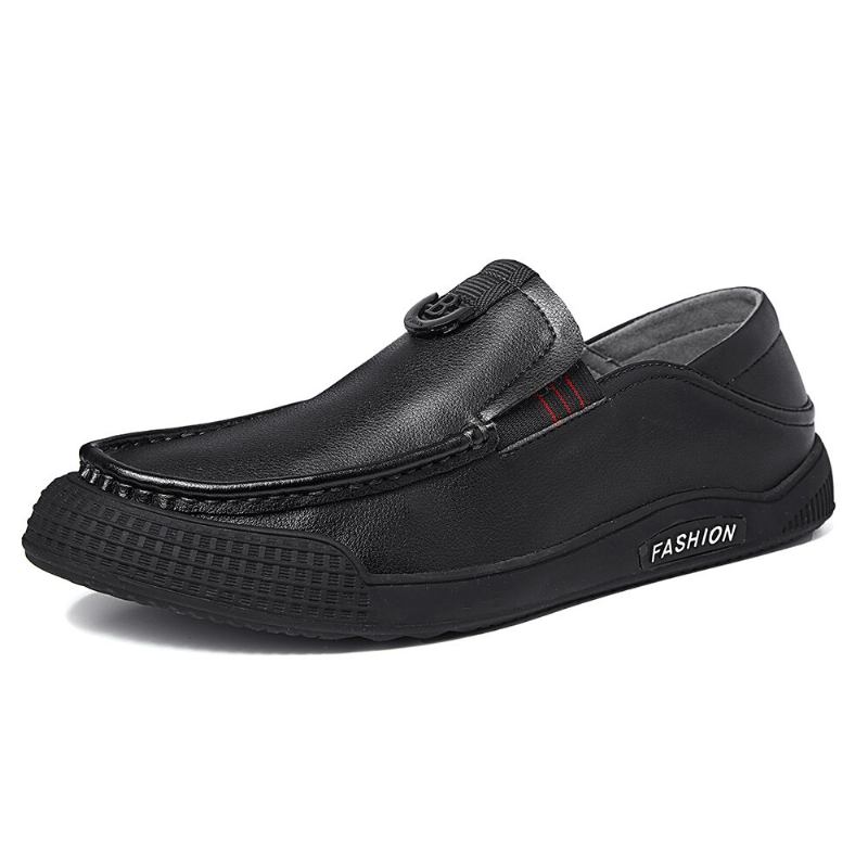 Mænd Pure Color Casual Soft Driving Walking Loafers